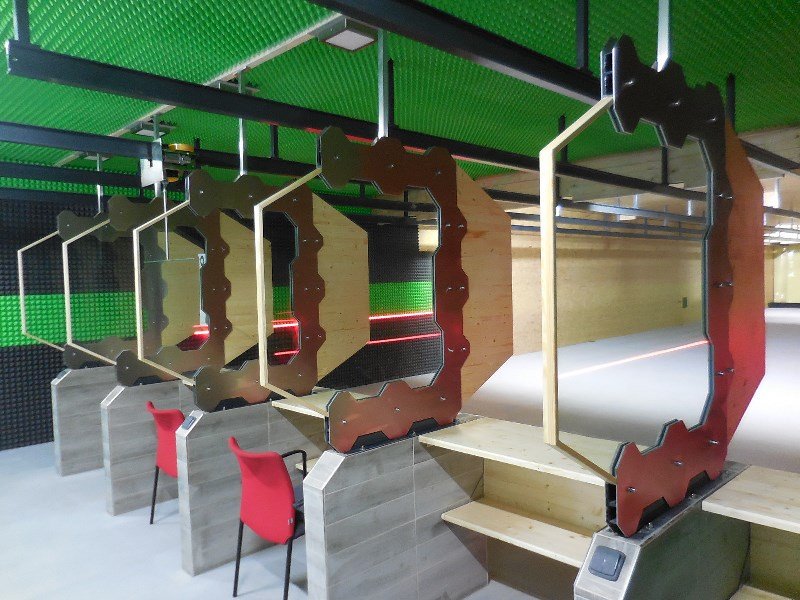 Nová střelnice v našem areálu v Dražkovicích